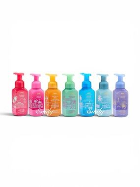 BRAND NEW!!! Bath & Body Works 7PC Foam Hand Soap “SUMMER” Collection Bundle